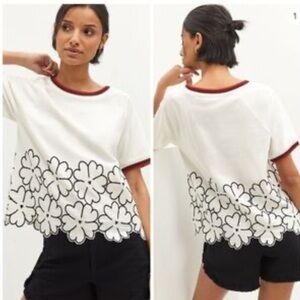 Anthropologie from Maeve embroidered blouse